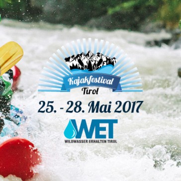 Noch 3 Wochen bis zum Kajakfestival Tirol 2017