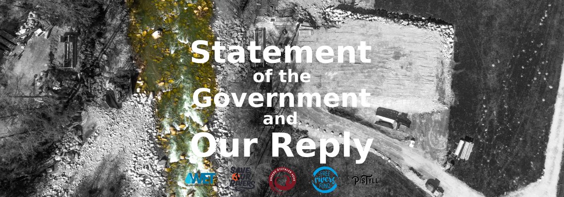 Statement of the Tyrolean Government – and our reply